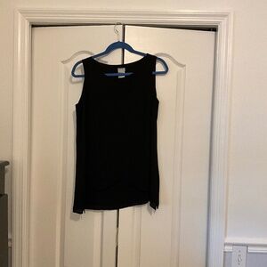Chicos dress black shirt size 0 (size 4-6)
